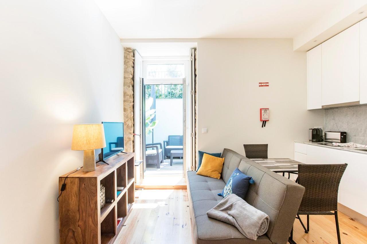 Central Studio W/ Pool, Ac & Patio By Lovelystay Porto Exterior foto